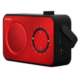 Radio portátil aiwa r-190rd/ 2w/ roja