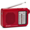 Radio portátil aiwa rs-55rd/ rojo