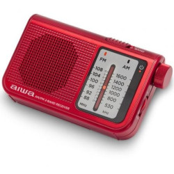 Radio portátil aiwa rs-55rd/ rojo