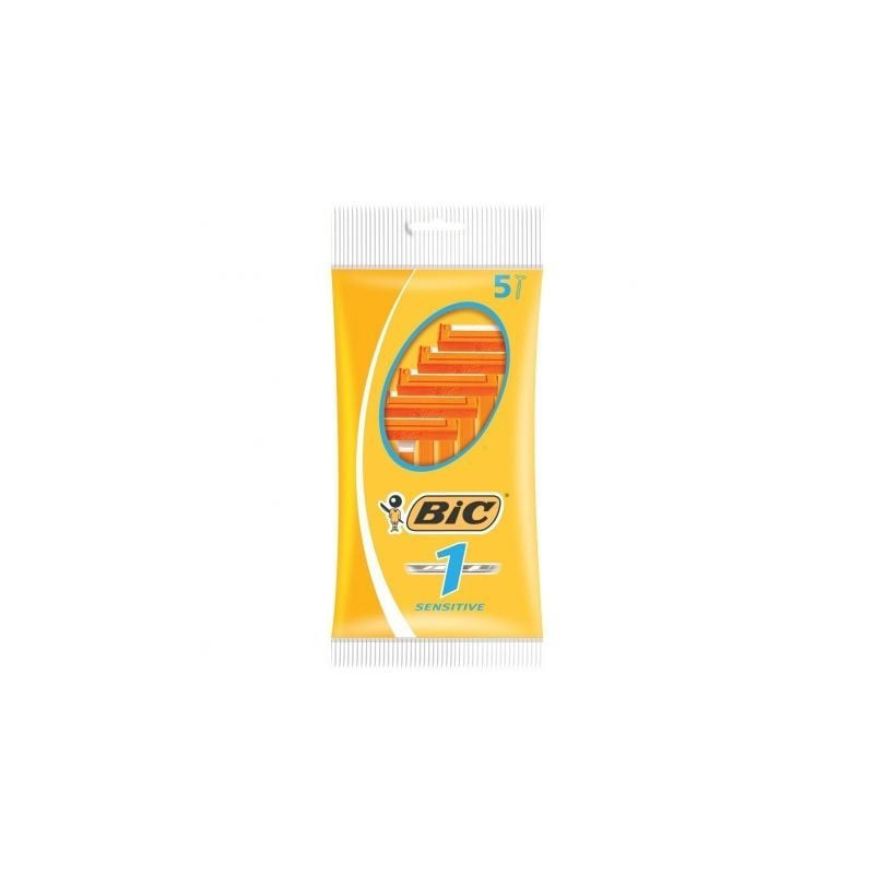 Cuchilla de afeitar bic 1 sensitive/ 5 uds