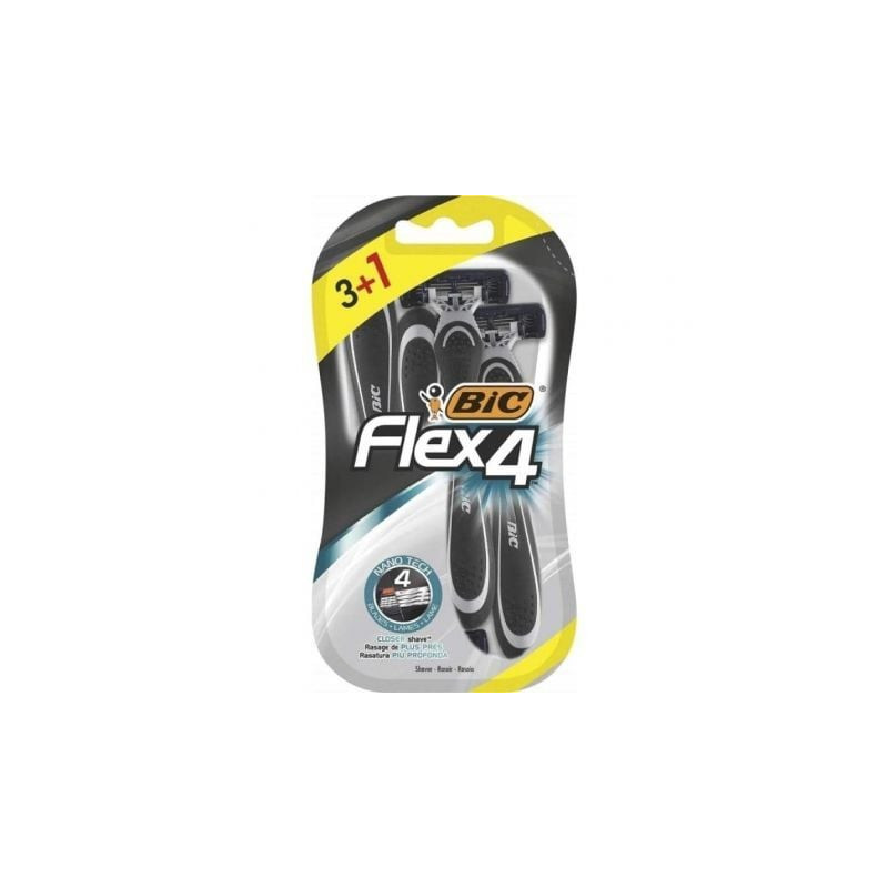 Cuchilla de afeitar bic flex 4/ 4 uds