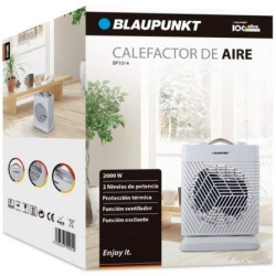 Calefactor blaupunkt bp1014/ 2000w