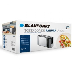 Tostador blaupunkt bp4010/ 1000w/ acero inoxidable