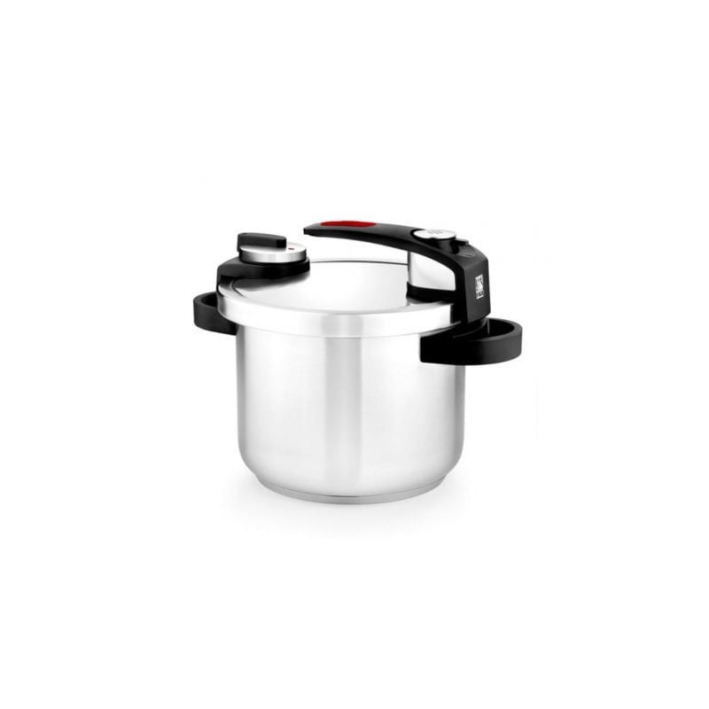 Olla a presión tekna a185602/ 22cm/ 6l/ acero inoxidable/ apta para inducción