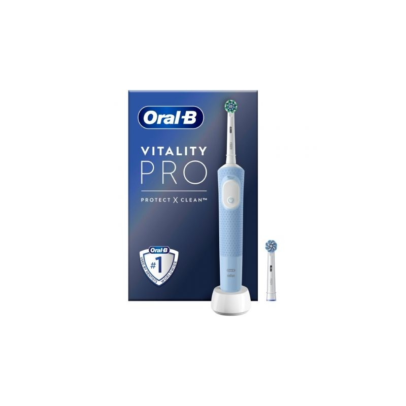 Cepillo dental braun oral-b vitality pro/ incluye 1 recambio/ azul