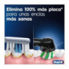 Cepillo dental braun oral-b series pro 3 3000/ incluye 4 recambios/ negro