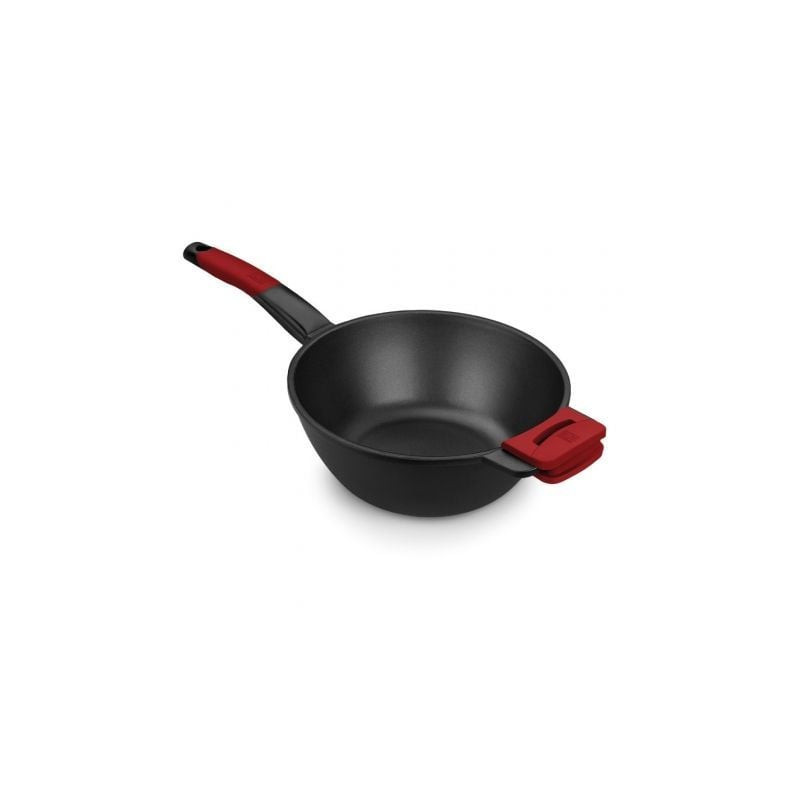 Sartén bra wok premiere a412028/ 28cm/ aluminio fundido/ apta para inducción