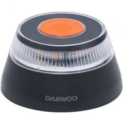 Luz de emergencia para coche daewoo dw5001 v16/ homologada/ base imantada/ geolocalizable/ funciona a pilas