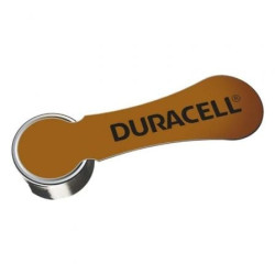 Pack 6 pilas para audífono duracell da312/ 1.6v