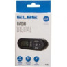 Radio portátil elbe rf-96/ negra/ incluye auriculares