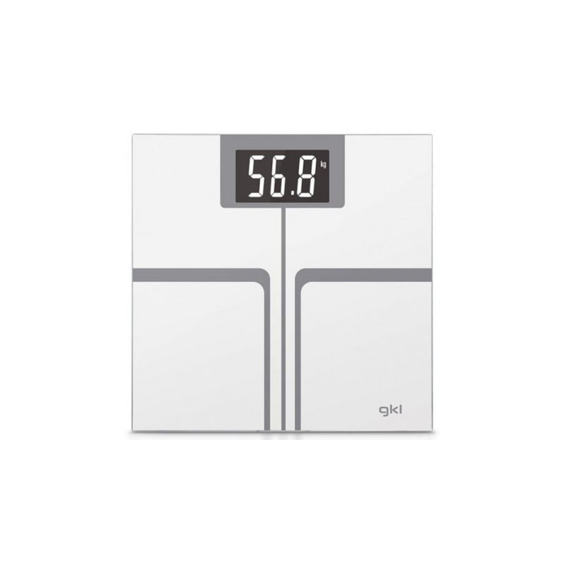 Báscula de baño gkl fitmax white/ hasta 200kg