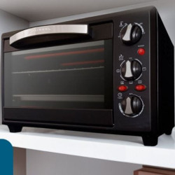 Horno de sobremesa grunkel hr-28n rm/ 1600w/ capacidad 28l