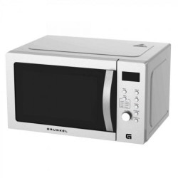 Microondas grunkel mwgc-30ss/ 900w/ capacidad 30l/ función grill/ blanco