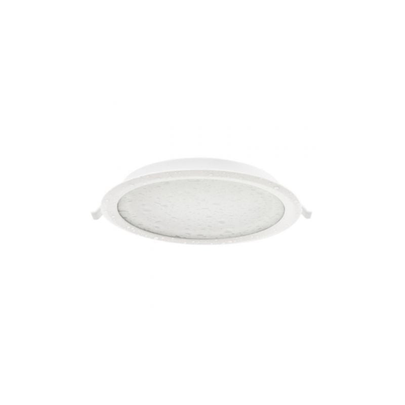 Downlight iglux ig-54-18w-f/ circular/ 225 x 29.5mm/ potencia 18w/ 1720 lúmenes/ 6000k/ blanco