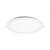 Downlight iglux ls-102107-nb v2/ circular/ 120 x 19mm/ potencia 7w/ 540 lúmenes/ 4000k/ blanco