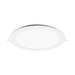 Downlight iglux ls-102118-cb v2/ circular/ 225 x 19mm/ potencia 18w/ 1540 lúmenes/ 3000k/ blanco