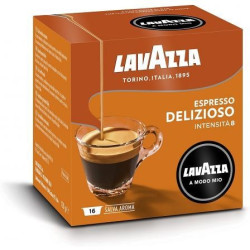 Cápsula lavazza deliziosamente para cafeteras a modo mio/ caja de 16