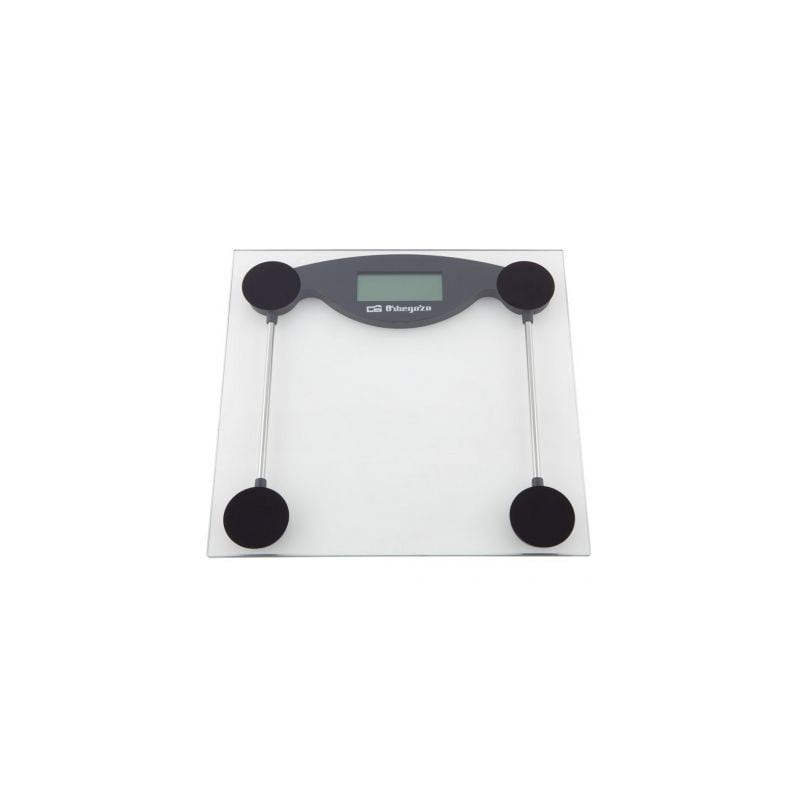 Báscula de baño orbegozo pb-2211/ hasta 150kg/ cristal