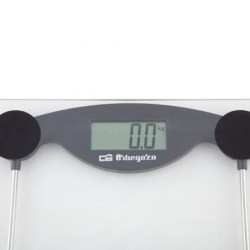 Báscula de baño orbegozo pb-2211/ hasta 150kg/ cristal