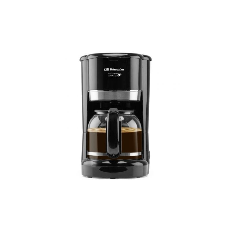 Cafetera de goteo orbegozo cg 4027 n/ 15 tazas/ negra