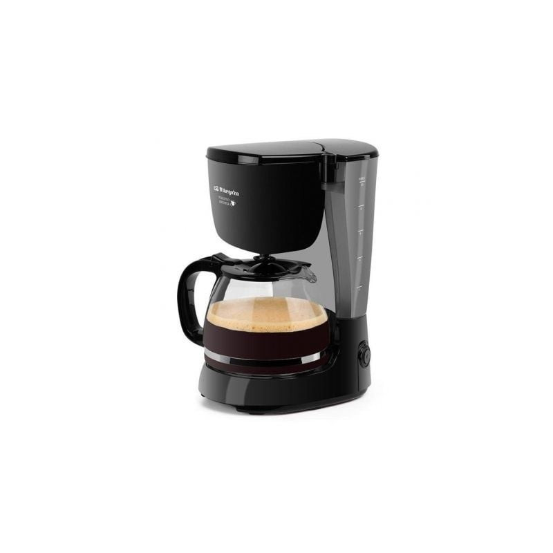 Cafetera de goteo orbegozo cg 4061/ 12 tazas/ negra