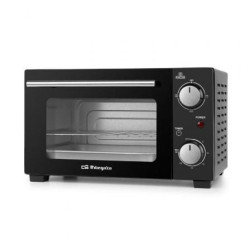 Horno de sobremesa orbegozo ho 985/ 800w/ capacidad 10l/ negro