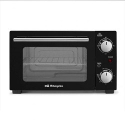 Horno de sobremesa orbegozo ho 985/ 800w/ capacidad 10l/ negro