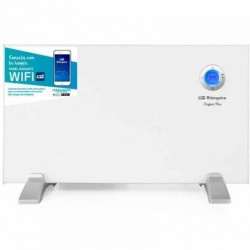 Panel calefactor radiante orbegozo rew 1000/ 1000w/ wifi