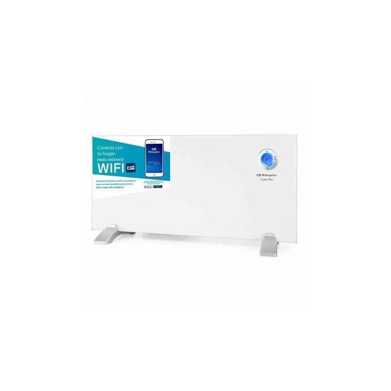 Panel calefactor radiante orbegozo rew 1500/ 1500w/ wifi