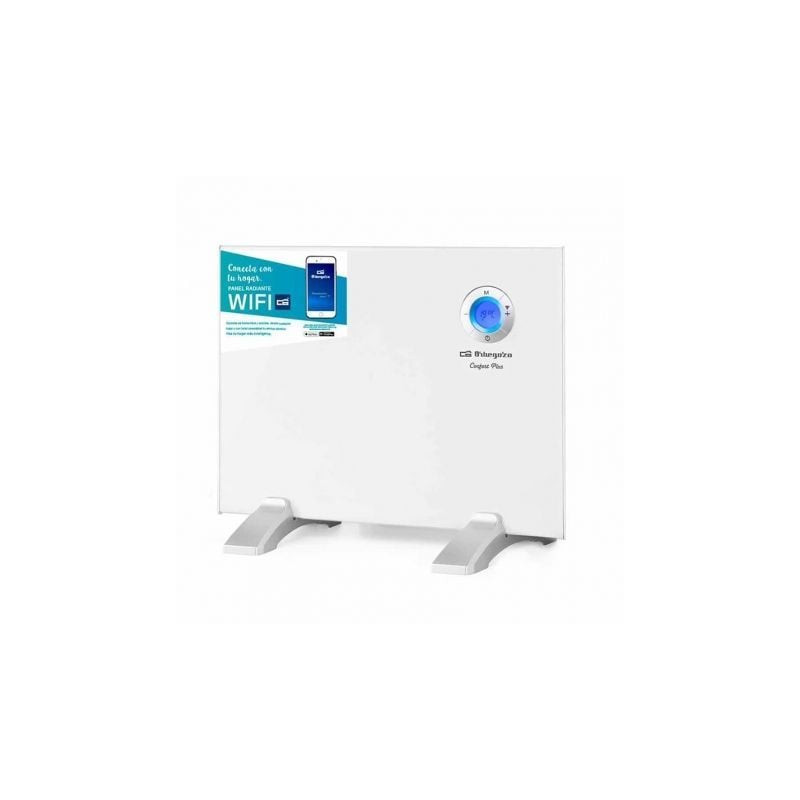 Panel calefactor radiante orbegozo rew 500/ 500w/ wifi