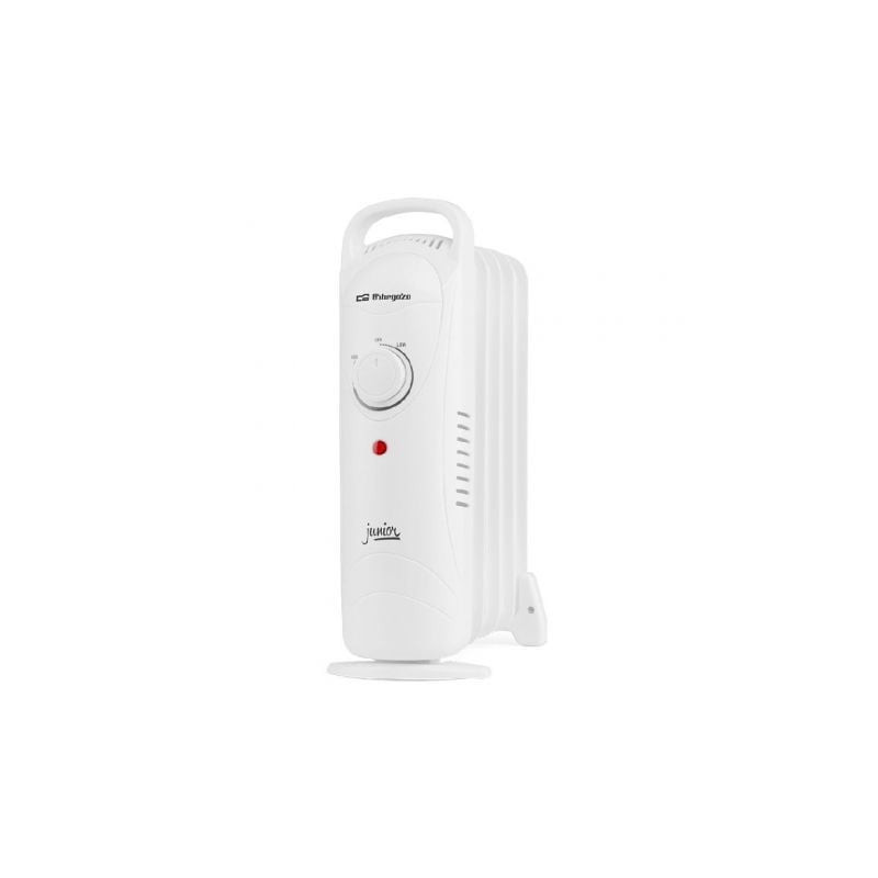 Radiador de aceite orbegozo ro 720/ 700w/ 5 elementos caloríficos