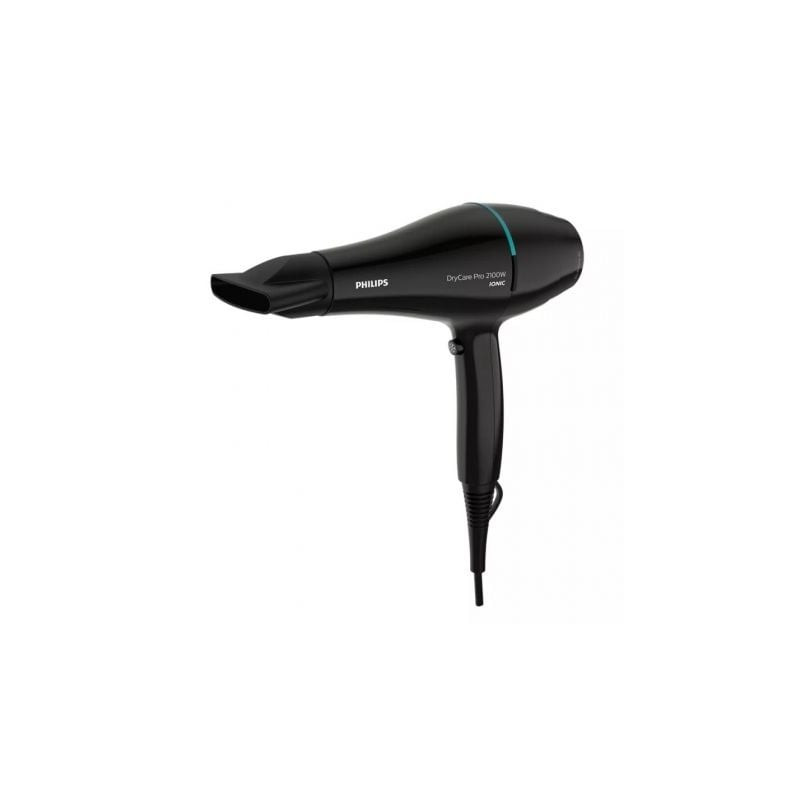 Secador philips drycare pro bhd272/ 2100w/ iónico/ negro y verde lago