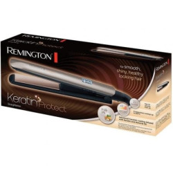 Plancha para el pelo remington keratin protect s8540/ bronce