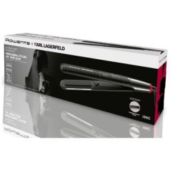 Plancha para el pelo rowenta sf466lf0 k/ pro stylist/ negra