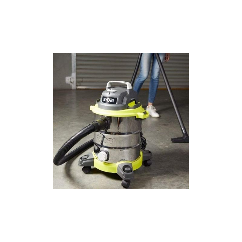 Aspirador eléctrico ryobi rvc-1220i-g/ 1250w/ depósito 20l