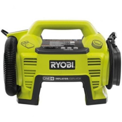 Compresor-inflador sin cable ryobi one+ r18i-0/ 18v / sin batería ni cargador