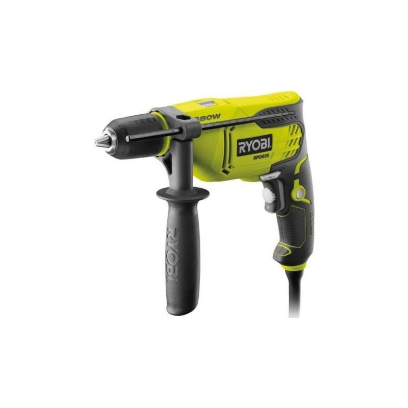 Taladro percutor ryobi rpd680-k/ 680w