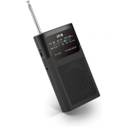 Radio portátil spc icy max/ negra