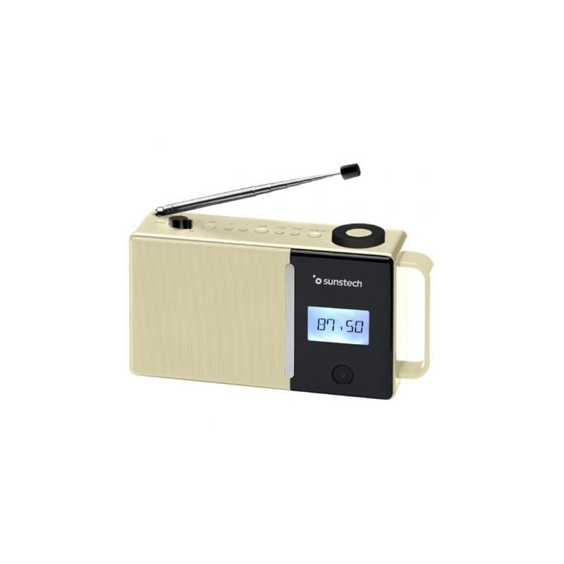 Radio portátil sunstech rpds500/ beige