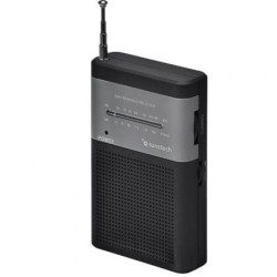 Radio portátil sunstech rps42blisbk/ negra