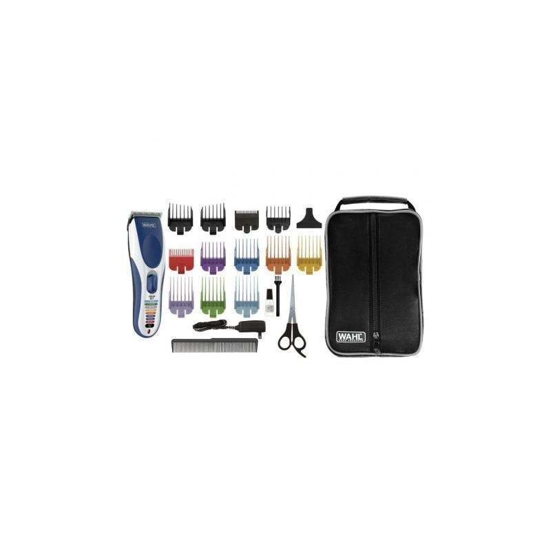 Cortapelos wahl color pro/ con batería/ 12 accesorios