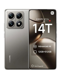 Smartphone Xiaomi 14T Pro 12GB/ 1TB/ 6.67'/ 5G/ Gris Titanio