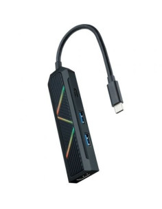 Docking USB Tipo-C Nanocable 10.16.0401/ 2xUSB/ 1xUSB Tipo-C PD/ 1xHDMI 2.0