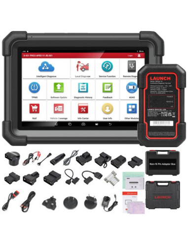 Diagnosis Camión Multimarca Launch X431 PRO3 APEX OBD2 Español 2025