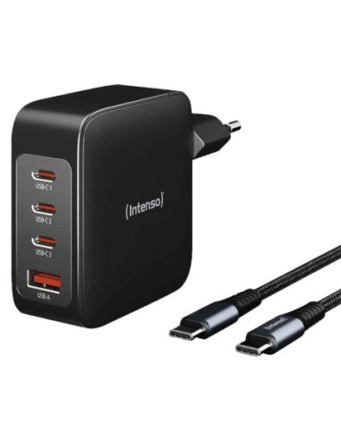 Intenso   KIT Cargador GaN W140A3C + Cable USB-C