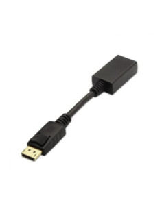 Aisens Conversor DISPLAYPORT/M-HDMI A/H negro 15cm