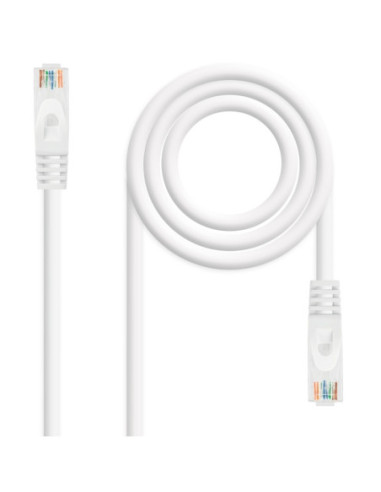 Nanocable Latiguillo Cat. 6A LSZH/UTP 3 M Blanco