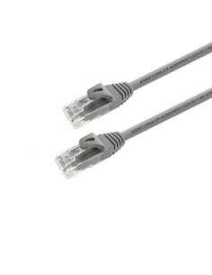 Aisens Latiguillo RJ45 LSZH CAT.6A UTP gris 25cm