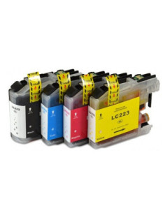 INKOEM Cartucho Compatible Brother LC223BK Negro