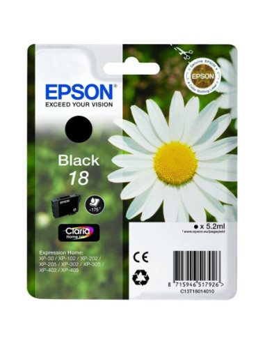 Epson Cartucho T1801 Negro